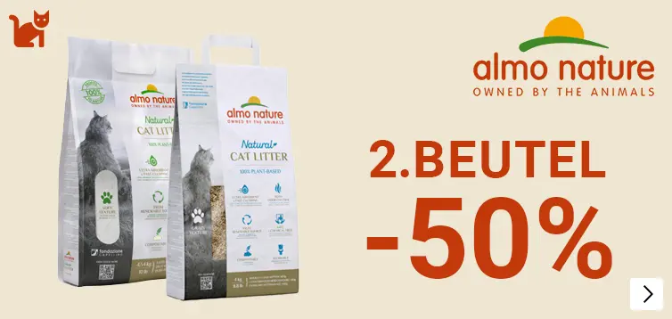 Almo kattenbakvulling 2e zak 50% korting