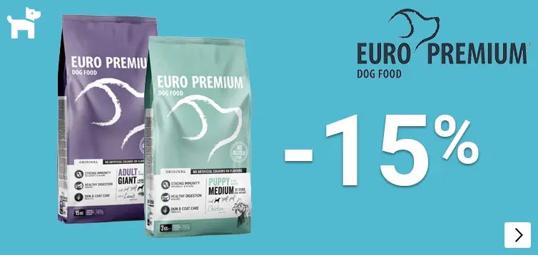 EUROPREMIUM 15% korting DOG