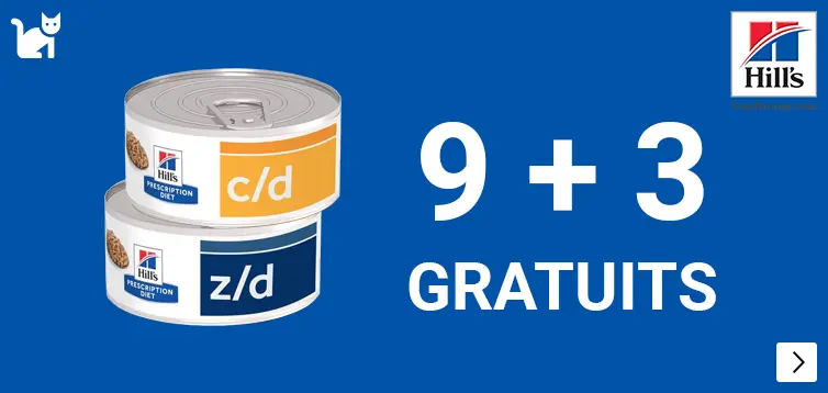 Hill's Prescription Diet Natvoer 9+3 gratis CAT