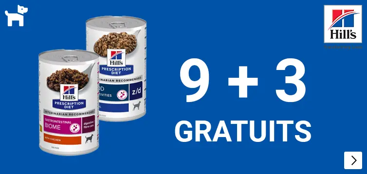 Hill's Prescription Diet Natvoer 9+3 gratis DOG