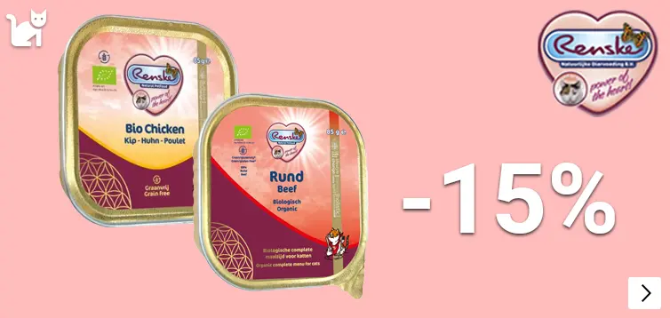 RENSKE 15% korting CAT