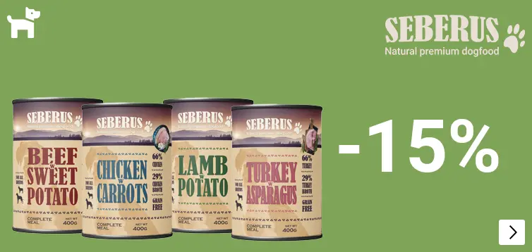 SEBERUS NATVOER 15% korting DOG