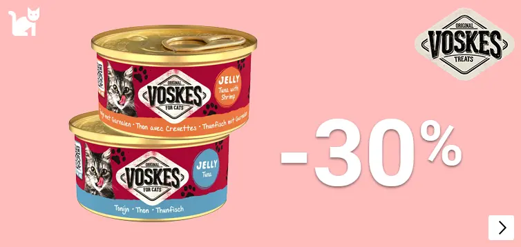 VOSKES 30% korting CAT