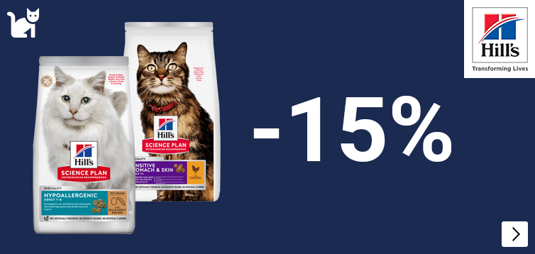 Hill's Science Plan gevoeligheden 15% korting CAT