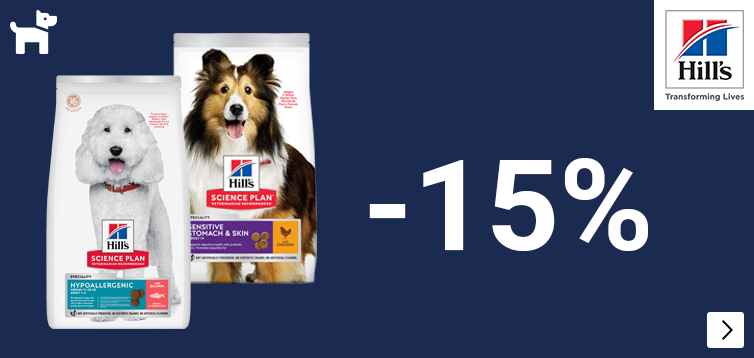 Hill's Science Plan gevoeligheden 15% korting DOG