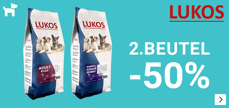 LUKOS 2e zak -50% korting DOG
