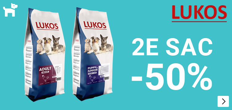 LUKOS 2e zak -50% korting DOG