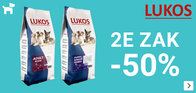 LUKOS 2e zak -50% korting DOG