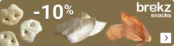 BREKZ SNACKS VARKENSOREN 10% korting DOG
