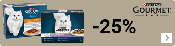 gourmet perle 25% korting CAT