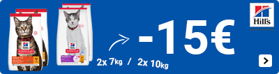 Hill's Sciece Plan multibuy life stage grootverpakkingen kat €15,00 korting CAT