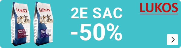 LUKOS 2e zak -50% korting DOG