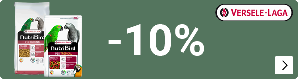Nutribird diverse grootverpakkingen vogelvoer 10% korting