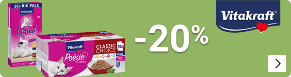 VITAKRAFT 20% korting CAT