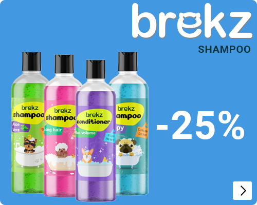 BREKZ SHAMPOOS 25% korting DOG
