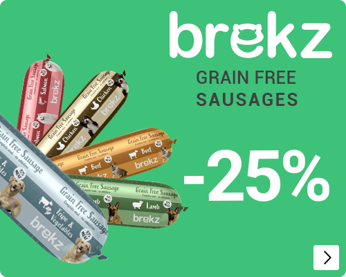 BREKZ GRAANVRIJE WORST 25% korting DOG