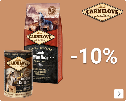 CARNILOVE HOND 10% korting DOG