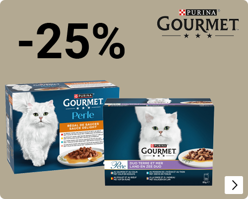 gourmet perle 25% korting CAT