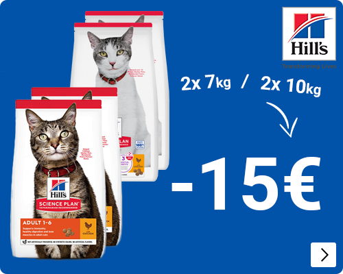 Hill's Sciece Plan multibuy life stage grootverpakkingen kat €15,00 korting CAT