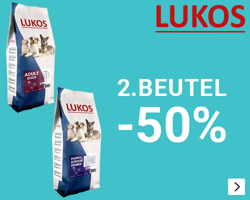 LUKOS 2e zak -50% korting DOG