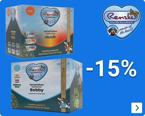 RENSKE HOND 15% korting DOG