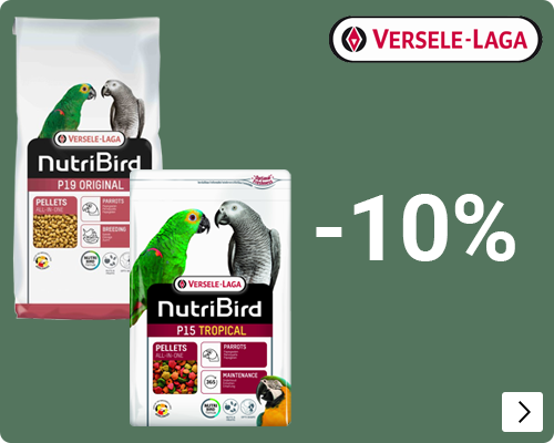 Nutribird diverse grootverpakkingen vogelvoer 10% korting