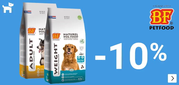 BF PETFOOD 10% korting DOG
