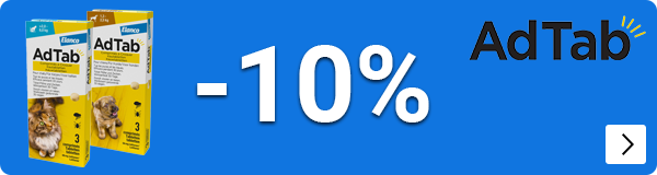 ADTAB 10% korting DOG CAT