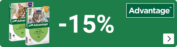 ADVANTAGE 15% korting alleen FR CAT