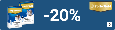 BOLFO 20% korting DOG CAT