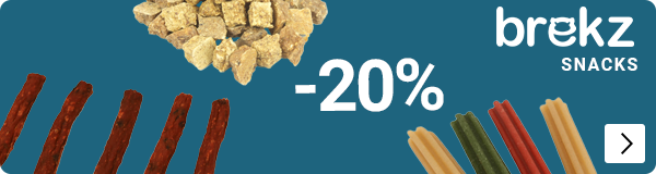 BREKZ SNACKS 20% korting DOG
