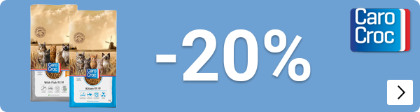 CAROCROC KAT 20% korting CAT