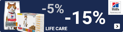 Hill's Science Plan Life Care tot 15% korting CAT
