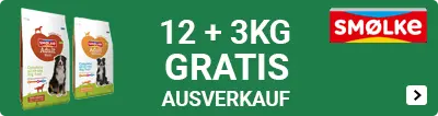 Smølke bonusbags 12+3kg gratis DOG