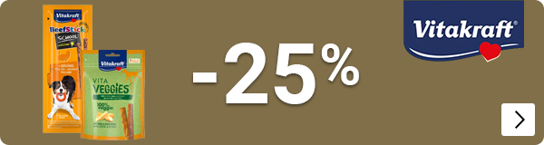 VITAKRAFT HONDENSNACKS 25% korting DOG