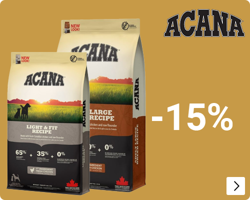 Acana hondenvoer gvp vanaf 6kg 15% DOG