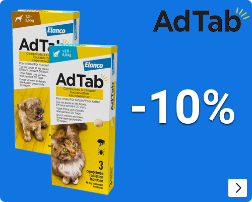 ADTAB 10% korting DOG CAT