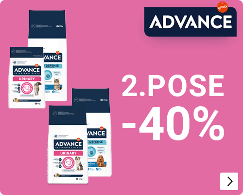 Advance honden en kattenvoer veteriniar en regulier 40% korting op de 2e zak DOG CAT