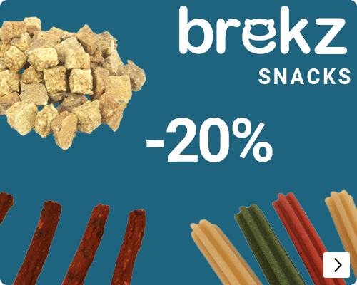BREKZ SNACKS 20% korting DOG
