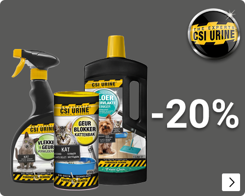 CSI 20% korting DOG CAT