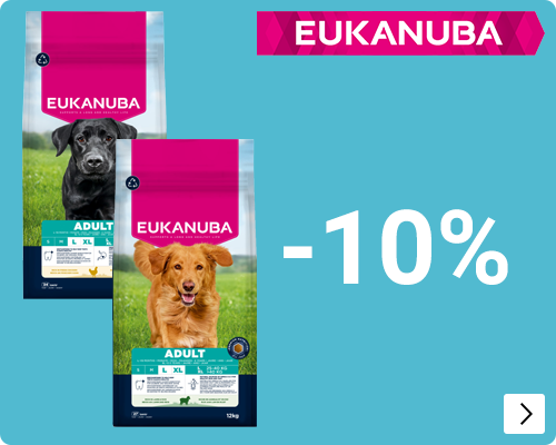 Eukanuba diverse grootverpakkingen 10% korting ook op bundels DOG