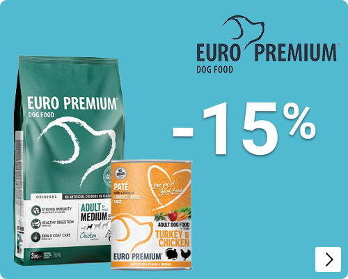 EURO PREMIUM 15% korting DOG