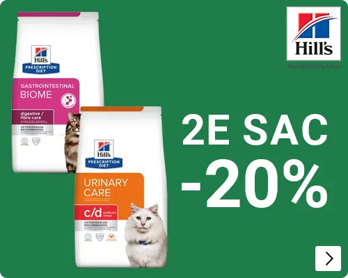 Hill's Prescription Diet droogvoer 2e zak 20% let op afwijkende termijn CAT