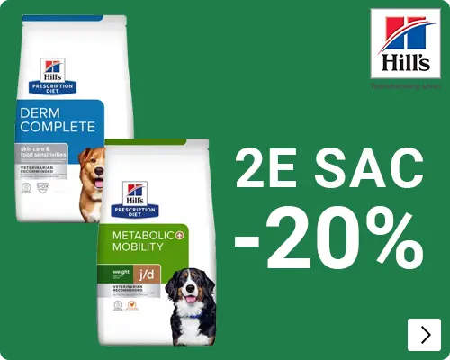 Hill's Prescription Diet droogvoer 2e zak 20% let op afwijkende termijn DOG