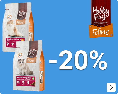 Hobby First Feline kattenvoer 4.5 kg 20% korting CAT