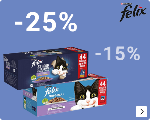 Felix kattenvoer droog of nat 15% tot 25% korting CAT