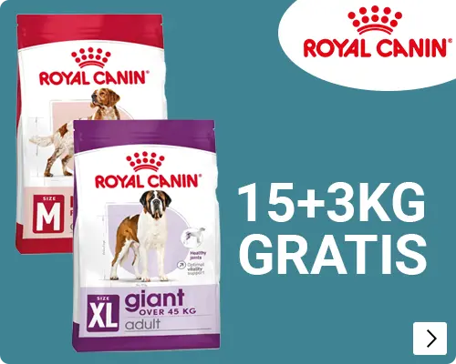 Royal Canin bonusbags hond 15+3 kg gratis DOG