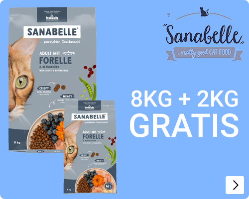 SANABELLE 8kg en 2kg gratis CAT