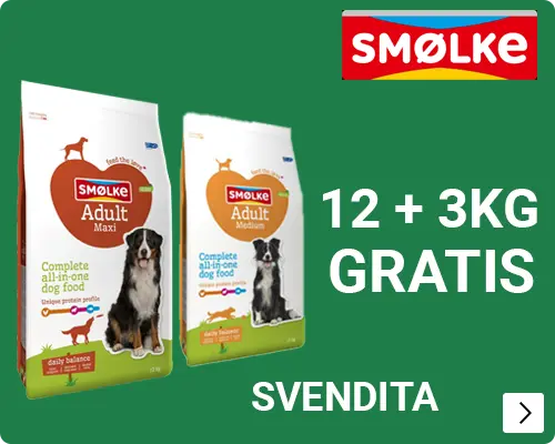 Smølke bonusbags 12+3kg gratis DOG