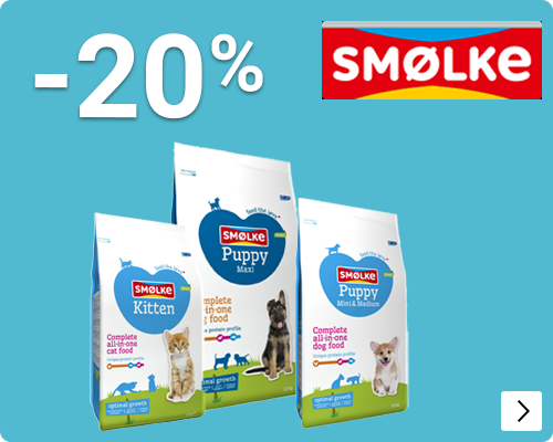 Smølke puppy of kitten 20% korting DOG CAT